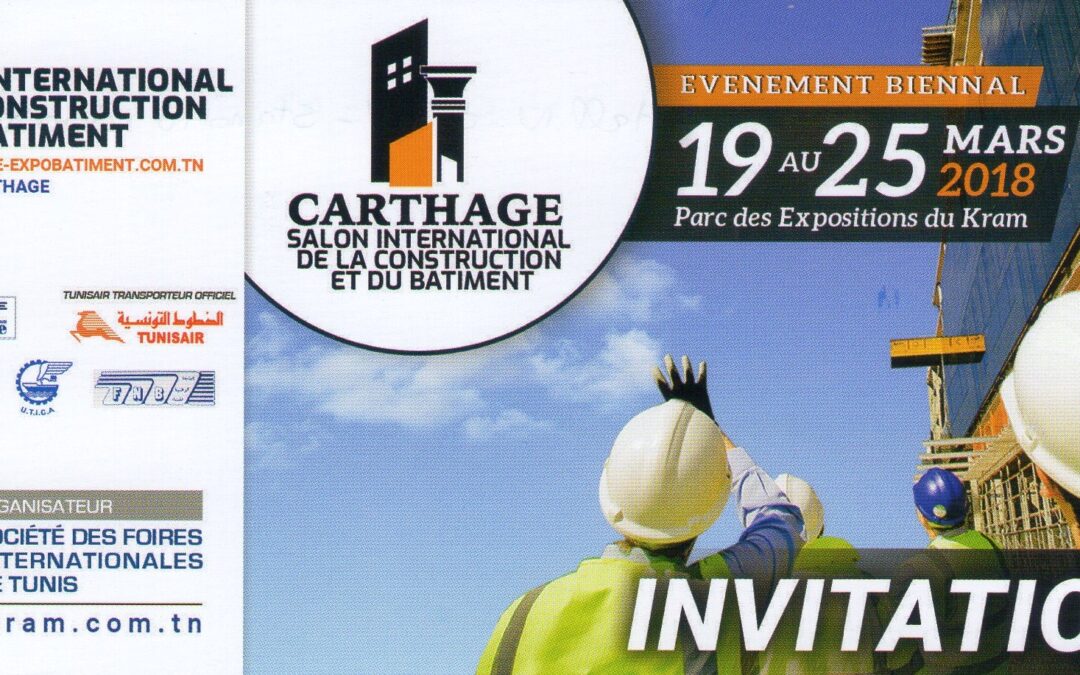 CARTHAGE SALON INTERNATIONAL DE LA CONSTRUCTION ET DU BATIMENT